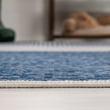 Zia Modern Geometric Organic Shapes Indoor/Outdoor Area Rug
